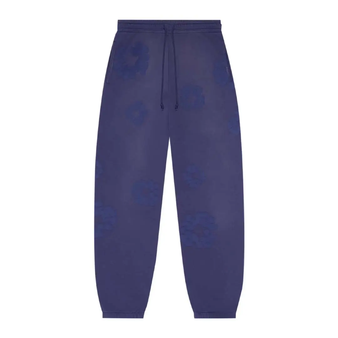 Denim Tears Mono Cotton Wreath Sweatpants 'Washed Blue'