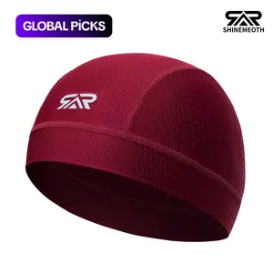 Shinemeoth Ultra Soft Mesh Cycling Cap, Skin-Friendly Helmet Liner, Durable Non-Fading Cool Hat, Comfortable Riding Accessory #GLOBAL PICKS