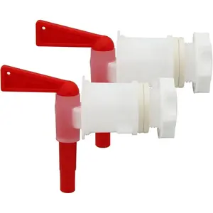 2 Pack Plastic Bottling Bucket Spigot tap Faucet for Homebrew  Making