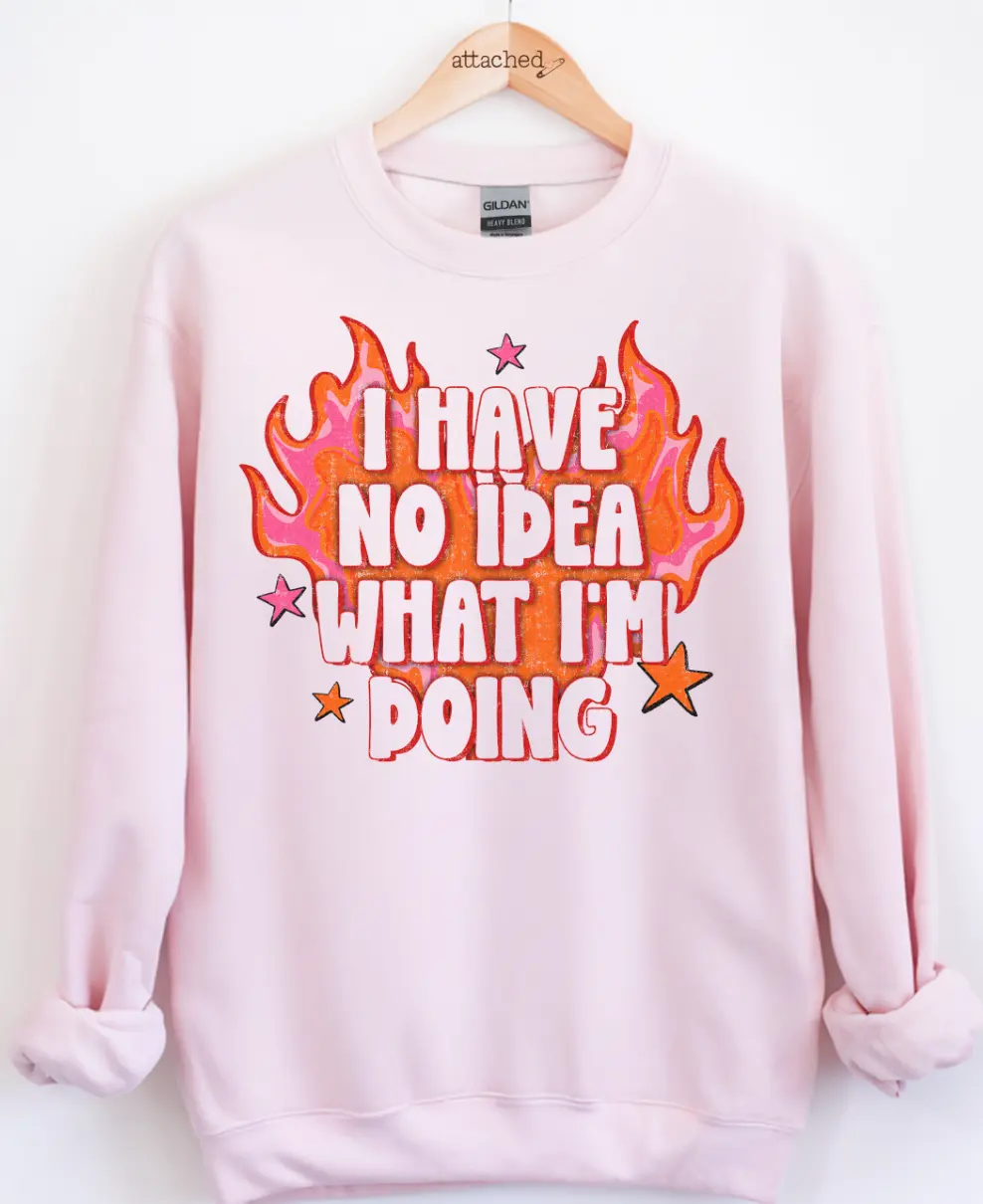 No Idea What I'm Doing Graphic Top