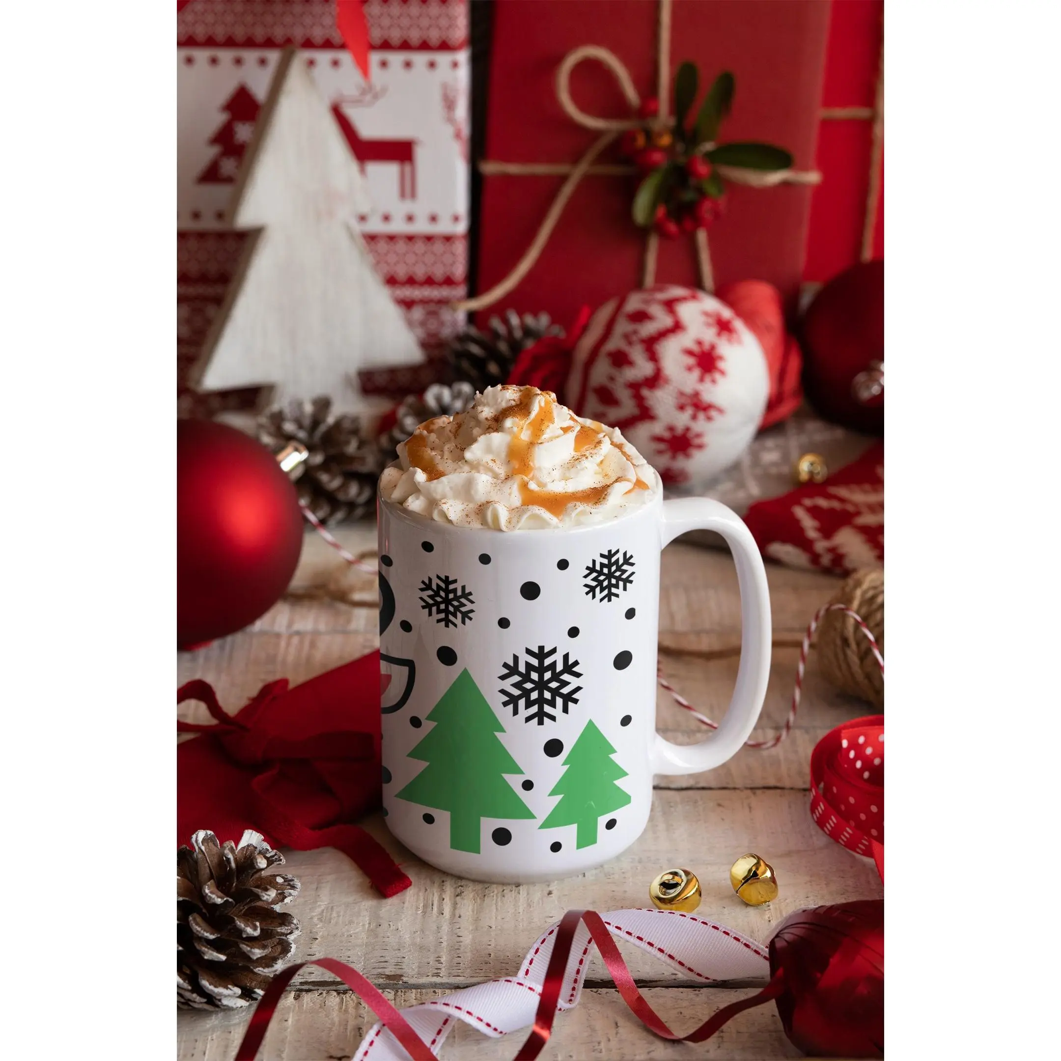 Reindeer Snowflake