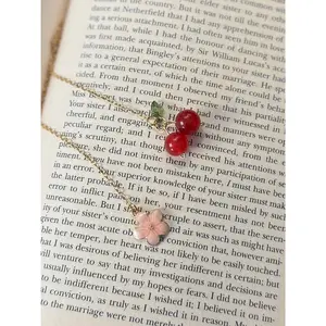 Cherry Blossom Chain Bookmark