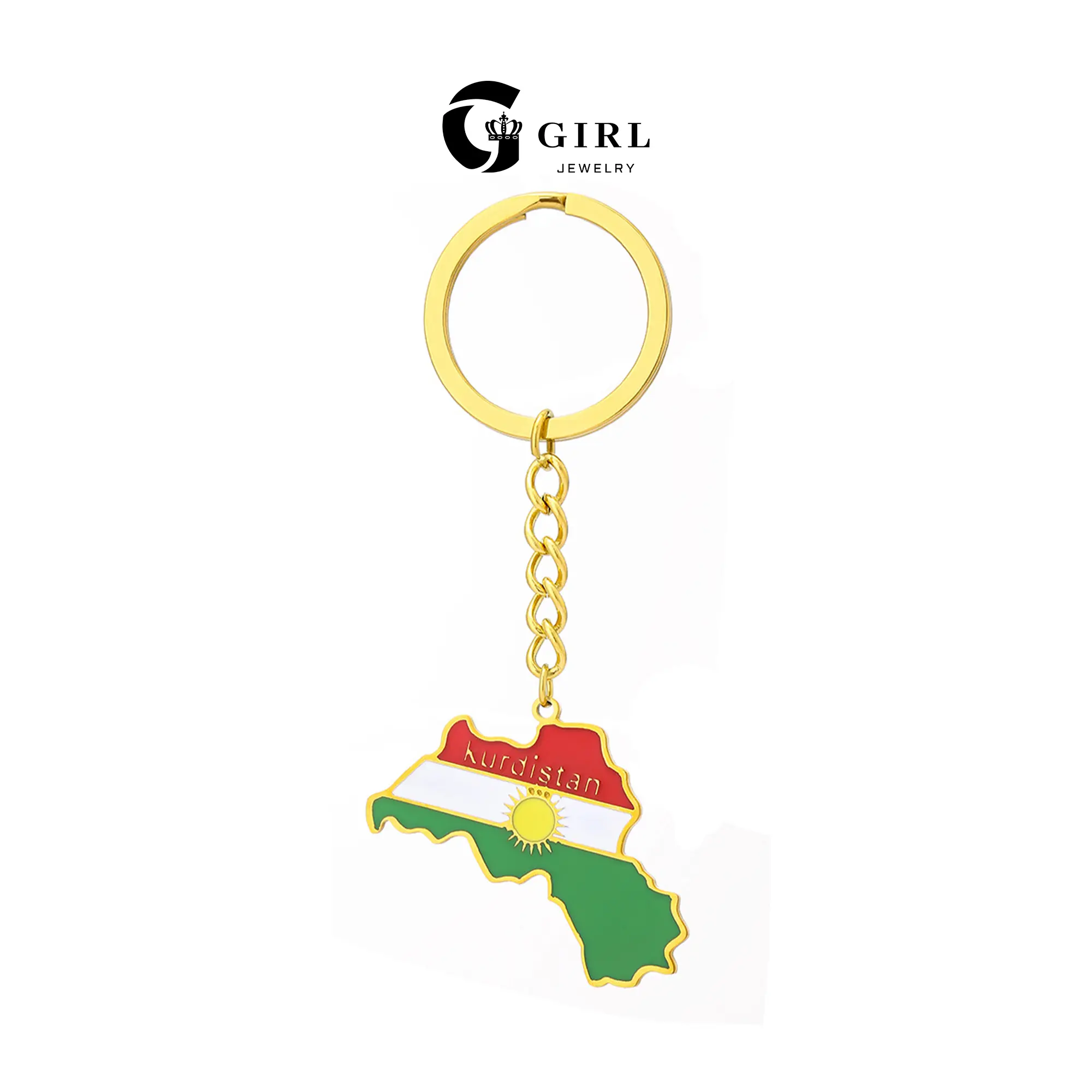 K-Kurdistan-Keychain