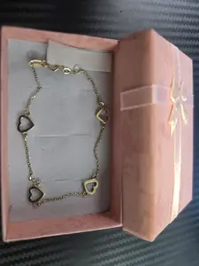 10K Gold Bracelet Real Oro 10K Cuban Link Style Bracelet