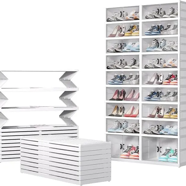 9 Tiers 4 Rows (White)