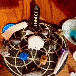 Ashes & Antics Altar Ego Kit – Gothic Ritual Set w/ Crystals, Pendulum & Surprise Items