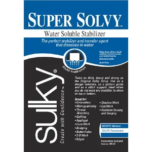 Sulky Super Solvy 20" x 25 yd Bolt Heavier Water Soluble Stabilizer 405-25