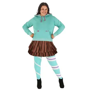 Plus Size Disney Vanellope Wreck it Ralph Costume (© Disney)