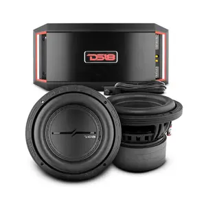 Bass Package - Pair of 6.5" Subwoofer ZXI6.2D and Amplifier GEN-X1200.1