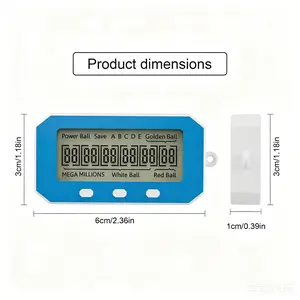 Fun Party Number Selector for Automotive & Motorcycle Car Electronics Electronic Accessories
