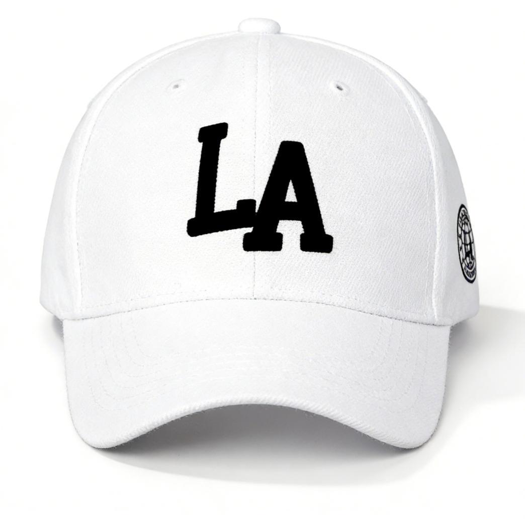 Classic Vintage Letter Baseball Cap for Men & Women - Premium Cotton Adjustable Dad Hat - Iconic  Letter Logo - Structured Performance Sport Cap for All Seasons - Breathable & Comfortable