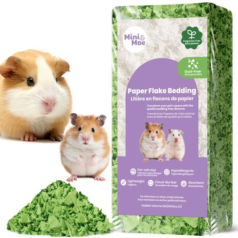 Mini Moe Hamster Paper Bedding for Small Pets 23L 50L Sizes