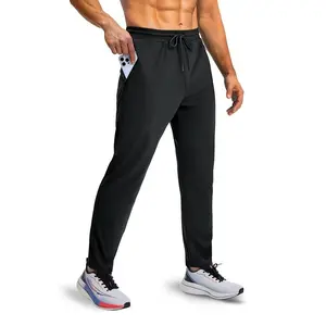 Men's Joggers with Zipper Pockets Lightweight Sweatpants for Men Pants Athletic Workout Running Track Gym