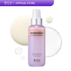 BIOHEAL BOH Probioderm 3D Lifting Cream Mist 3.38 fl oz (100 ml) | Face Moisturizers, Hydrating Glowing Serum Spray, Moisturizing & Elasticity-Enhancing Facial Mist for Face, Neck & Décolleté, Radiant Hydrating Mist Hydrate