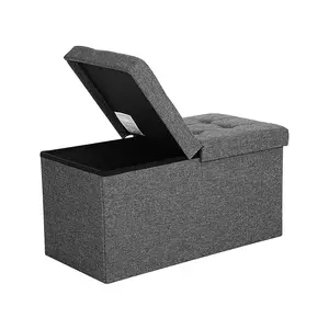 SONGMICS 21.1-Gal Storage Ottoman Bench