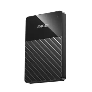 EAGET Portable External Hard Drive, 320GB/500GB/1TB, Black Color, USB 3.0 5Gbps High Speed, Smart Auto Hibernate, Plug and Play, For Office Workers Content Creators Gamers, Laptop Desktop PC Smart TV Phone‑External Storage Drive, Backup Hard Drive