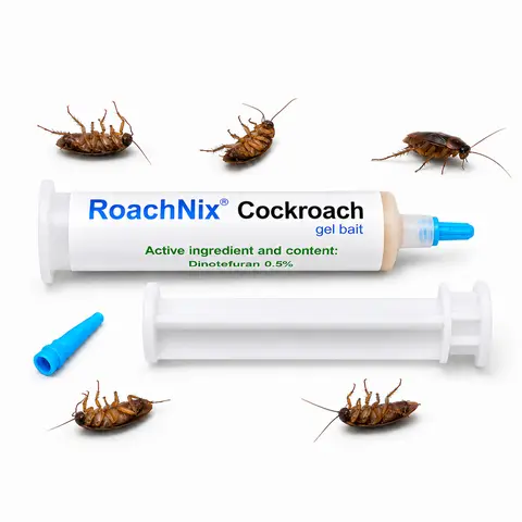 Cockroach Gel Bait – Indoor Pest Control Syringe, Advanced Colony Elimination Formula, Long-Lasting Cockroach Killer for Home & Kitchen Protection
