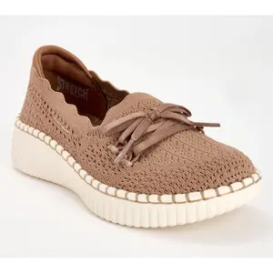 Skechers Wilshire Blvd Scalloped Knit Loafers - Knit Sail Skechers Wilshire Blvd Scalloped Knit Loafers - Knit Sail