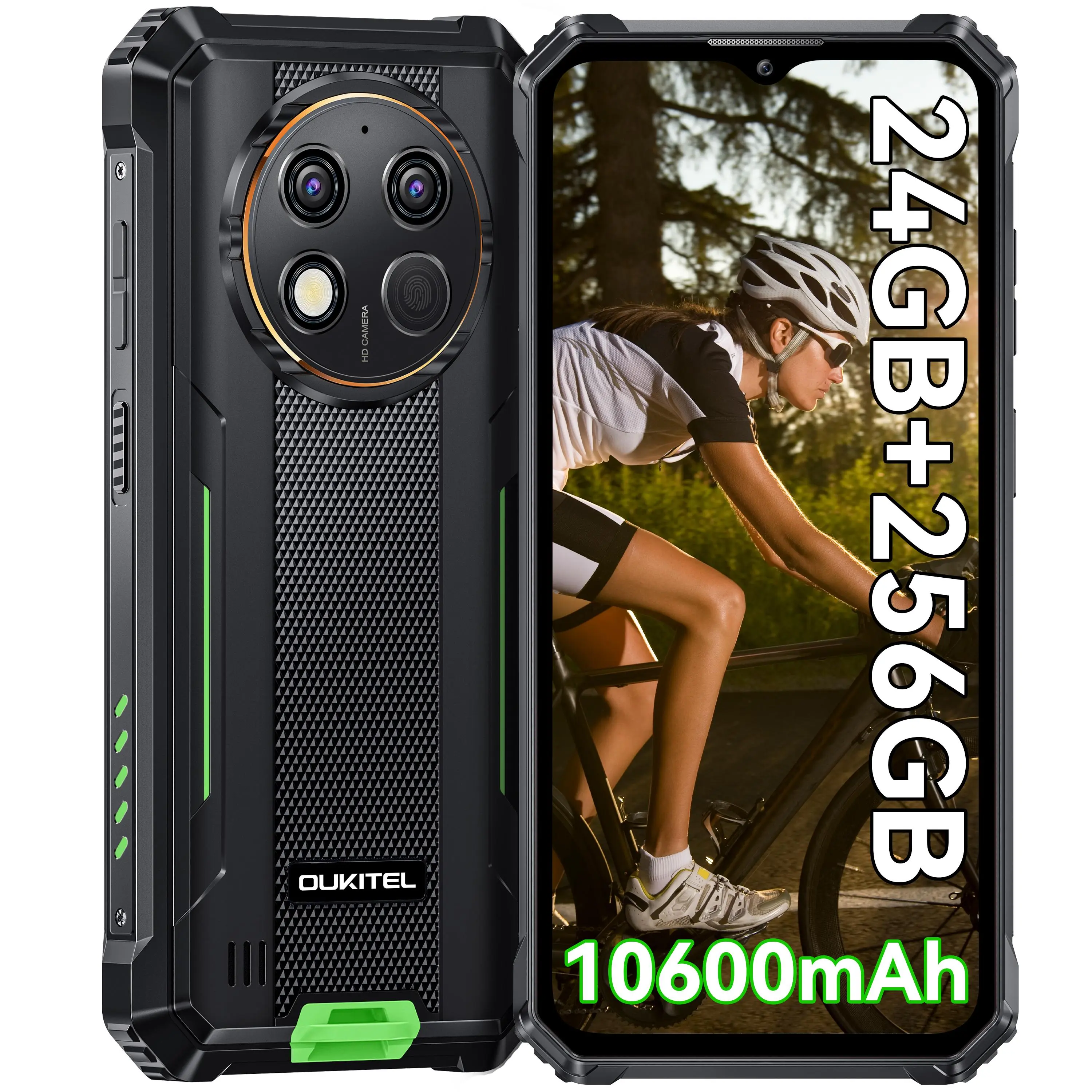 Oukitel G1 24GB RAM 256GB スマートフォン OUKITEL G1 Rugged Smartphone Unlocked, 24GB RAM + 256GB ROM (1TB