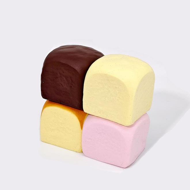 Hawaiian Rolls 2pcs, Slow Rebound Soft Toys, Taba Squishy, Stress Relief Toy，Adults Fidget Toy Sensory Toy