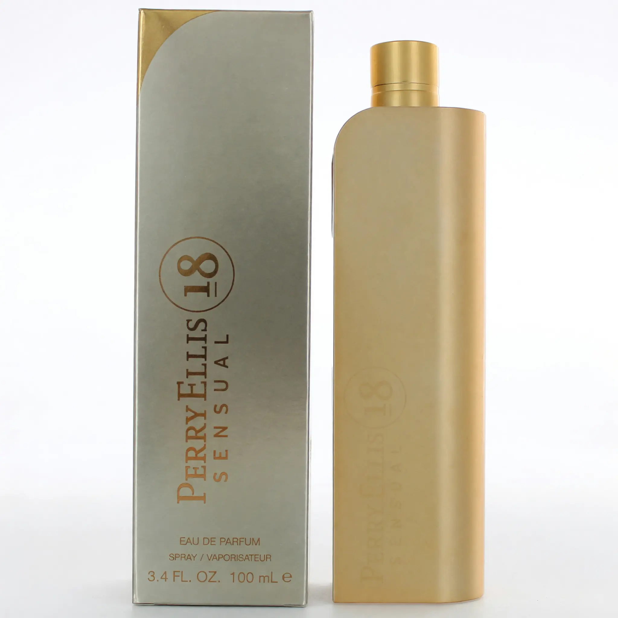 18 Sensual Eau de Parfum for Women, a Floral Fruity Perfume with Vanilla, White Rose, and Musk Notes, 3.4 oz Spray, 3.4Oz