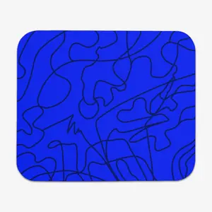Blue Abstract Mousepad