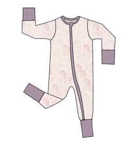 Unicorn Dreams Bamboo Zippy