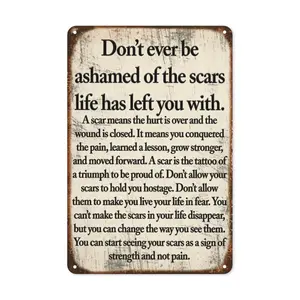 Vintage Bathroom Rules Metal Tin Toilet Sign, Funny Reminder - Do Not Flush Q-Tips, Wipes, Paper Towels, Hopes & Dreams - 8x12 in Home Restroom Decor