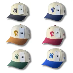 New Era 9Forty MLB NY Yankees Cap Premium Unisex Fitted & Snapback Baseball Hat, Streetwear Style Sports Caps Mens Hats, Baseball Cap for Gym Outfit Outdoor Style, Gorras Sombreros, Hat Club Essential Adjustable