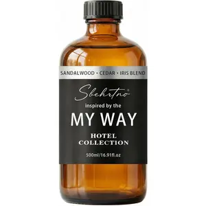 My Way Diffuser Oil – Luxury, Inspired by The 1 Hotel Miami Scent – Sandalwood, Cedar & Iris (16.9 Fl Oz (Pack of 1))
