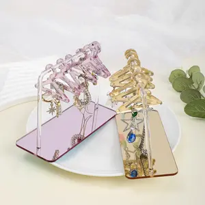 Acrylic earrings earrings silver jewelry display rack jewelry rack props storage rack