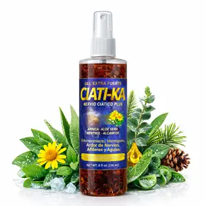 VIRAL Ciati-Ka Aceite Corporal 8 fl oz – Cooling Arms, Legs, Back Massage Oil con Extractos Naturales – Helps Soothe Piernas Cansadas y Pesadas