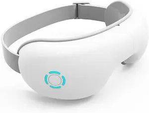 The Eye Massager with Heating and Air Compression Functions can relieve Dry Eyes and Eye Pain. It is suitable for Office Workers, Students, and People Who use Their Eyes frequently.