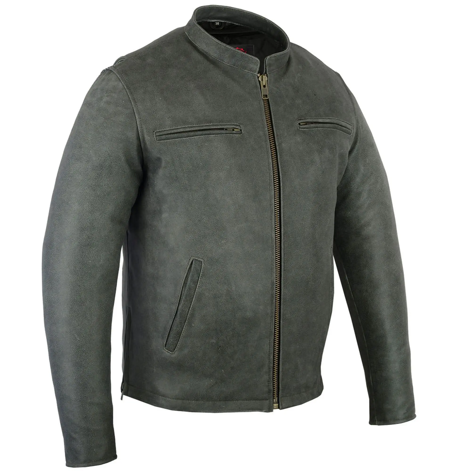 Drifter™ Sporty Leather Motorcycle Jacket