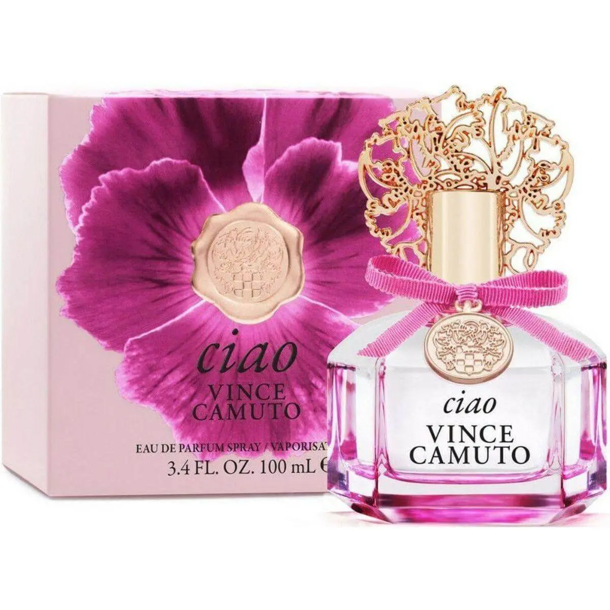 Vince Camuto Women's Ciao EDP Spray Fragrance - 3.4 fl oz Floral Scent with Amber Vanilla, New in Box Single Item