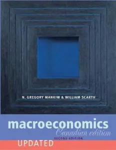 USED Book - Macroeconomics: Canadian Edition Updated by N. Gregory Mankiw (Hardcover) - english