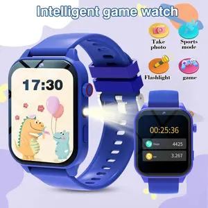 Multifunctional Kids Smartwatch with Camera, Album, Calculator, Calendar, LED Light, Call Function, Perfect Holiday Gift for Children, Digital Wristwatch