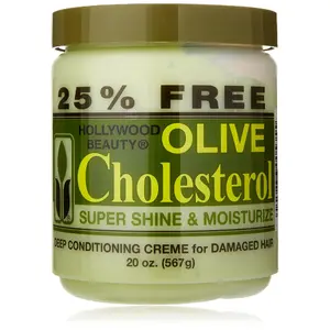 Hollywood Beauty Olive Cholesterol Deep Conditioning Creme 20 oz