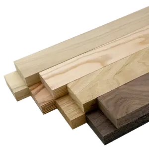 Domestic Exotic Variety Pack - Butternut, Coffeenut, Grey Elm, Walnut - 3/4" x 2" (8 Pcs)