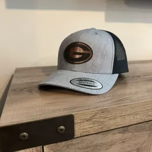 Laser Engraved Hat Patches - Customizable and Personalized