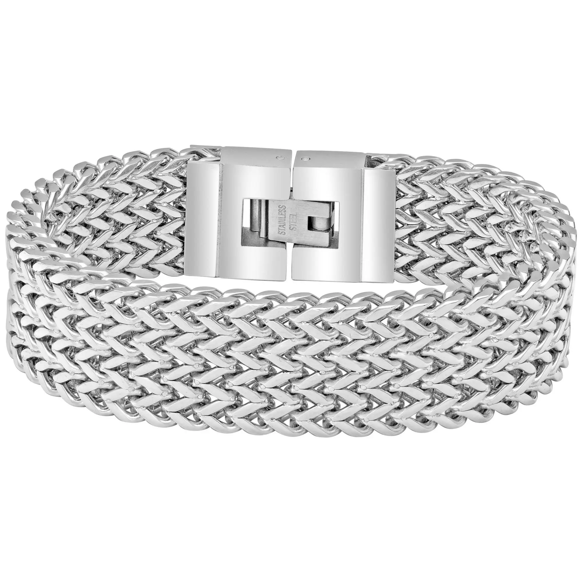 Steel by Design Foxtail Link Bracelet Steel by Design Foxtail Link Bracelet
