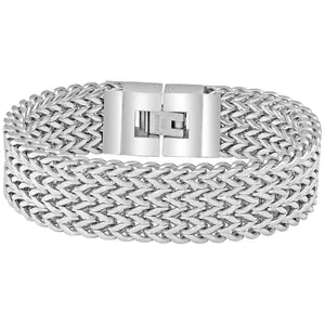 Steel by Design Foxtail Link Bracelet