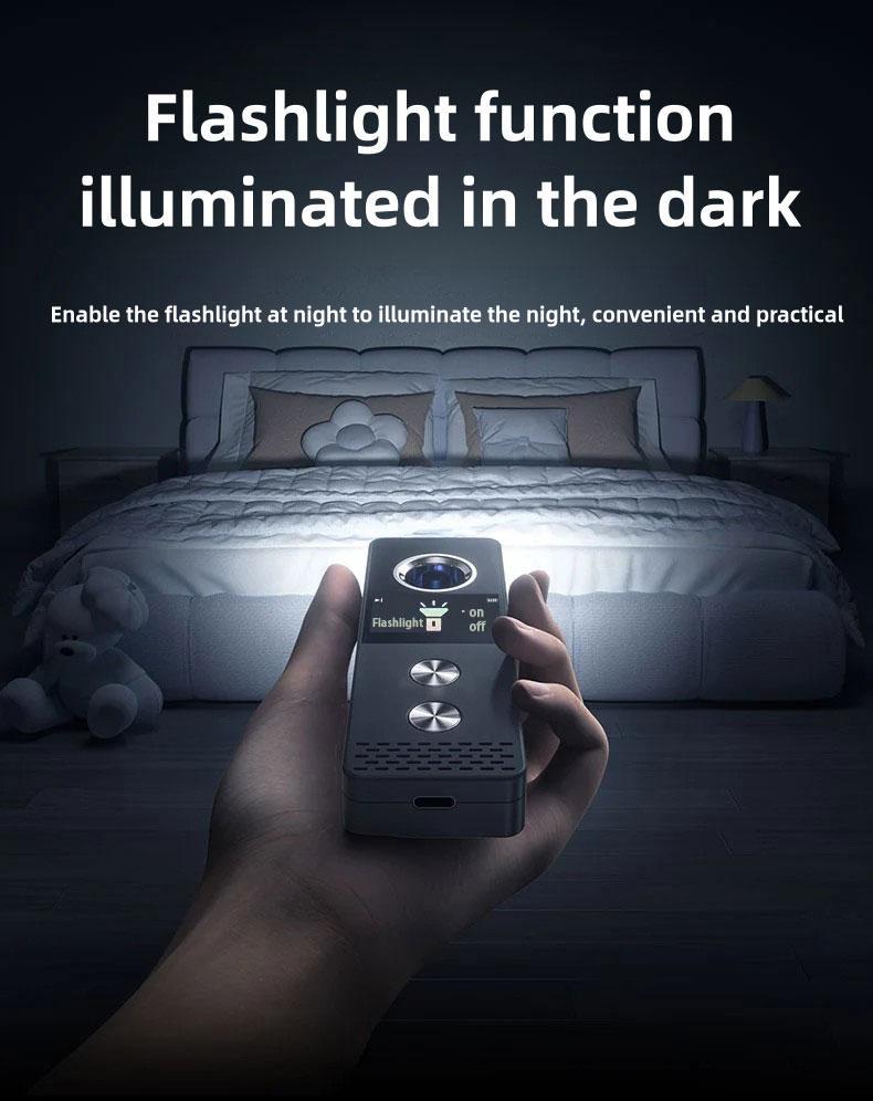 Hidden Camera Detector & Insect Detector Hidden Device Detector for Hidden Cameras, GPS Trackers, Listening Devices and Bugs, Privacy Tool for Hotels, Offices, Airbnb, Bathrooms Electronic Gadgets Safety