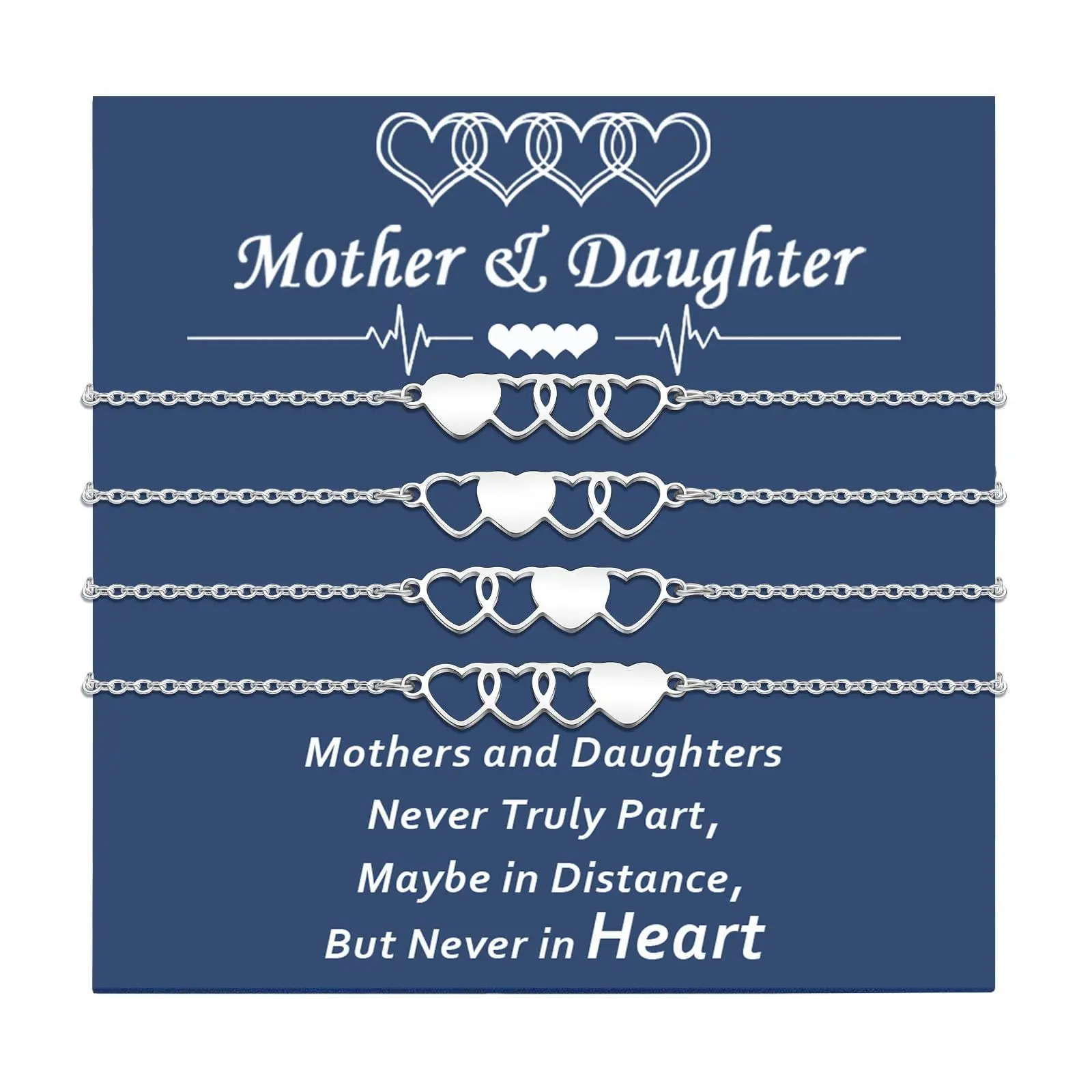 4 piece set of hearts  16