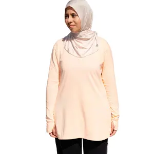 Women's Aire Bamboo Top in Coral Blossom