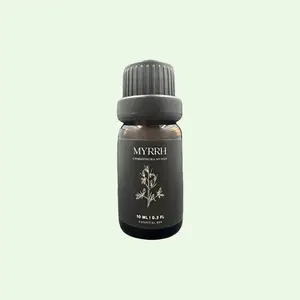 Essential Zen Pure Myrrh Essential Oil for Spiritual Elevation and Bronchitis Relief - Solution, Fitness