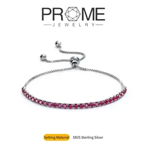 Tennis Bracelet 5A Cubic Zircon Hand Set Low Allergenic Elegant Daily Jewelry Perfect Gift for Couples