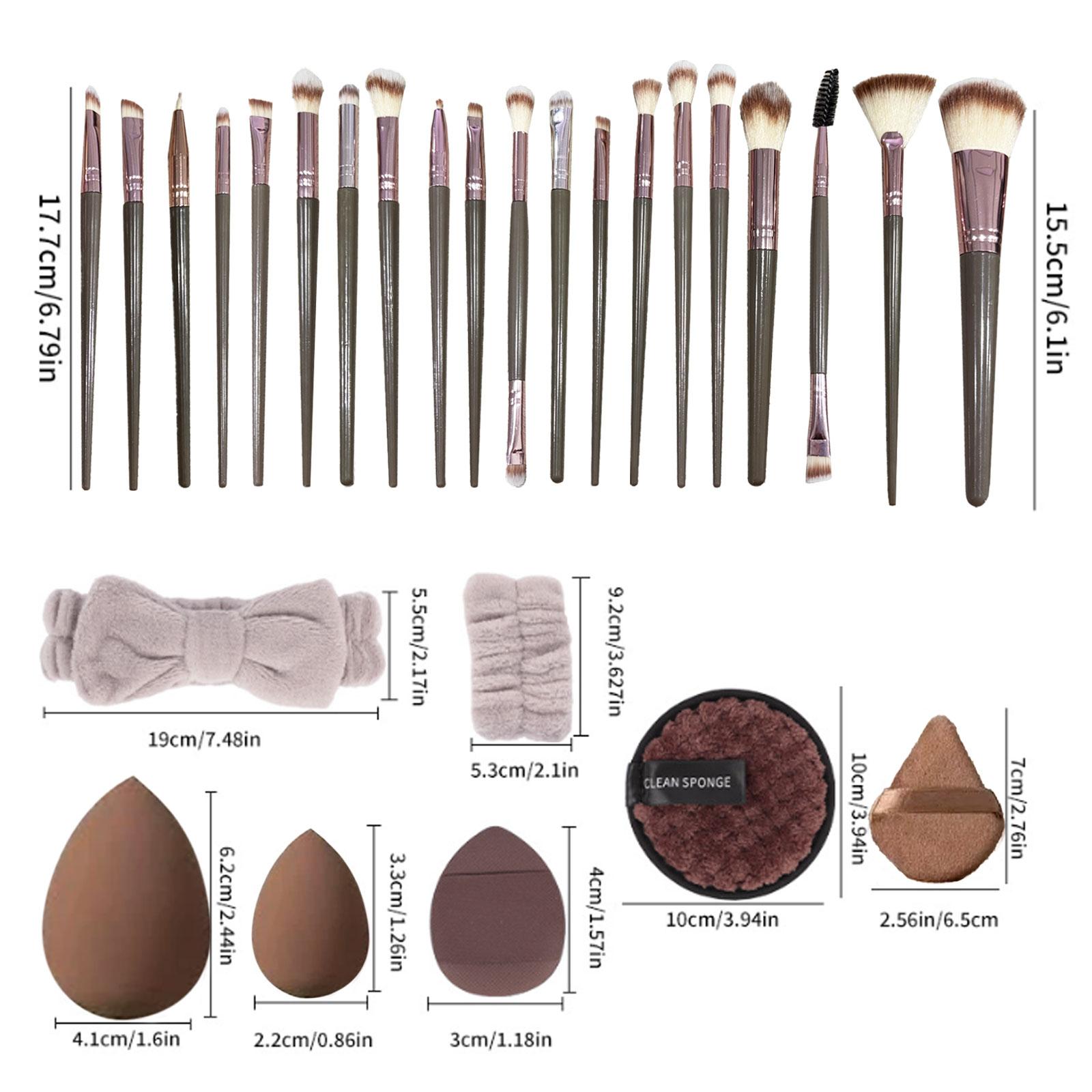 49PCS Professional Makeup Brush Set,Premium Foundation Makeup Tool Kit with Eye & Face Makeup Brushes, Makeup Set for Beginners, Professionals and Girls