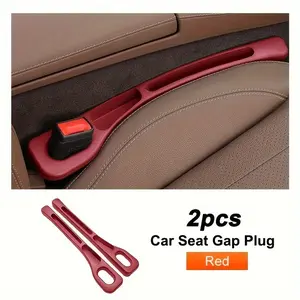 Universal Car Seat Gap Filler Strip, Dual Slot Design for Keys, Phone, Cards, Coins, Leak-Proof, Made of Eva Material, 1 Pair