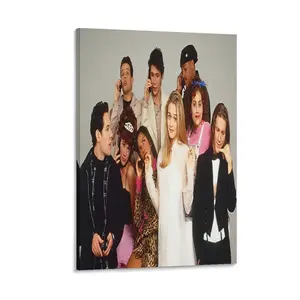 Clueless Poster (18) Canvas Poster Bedroom Decor Sports Landscape Office Room Decor Gift Frames Ornaments Wall Decoration Artistic Photo